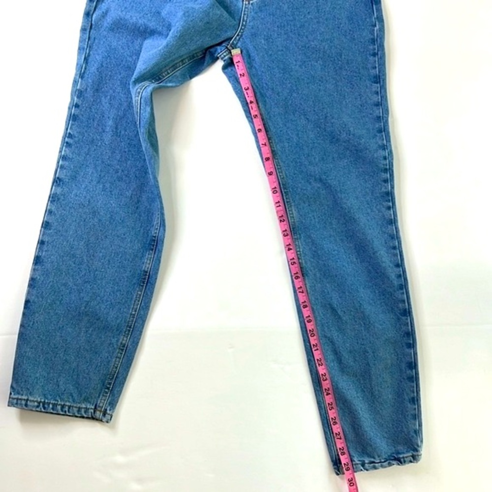 RAGGED Priest Mom Jeans Medium Wash High Rise‎ Tapered 100% Cotton Size 30 - Picture 7 of 16